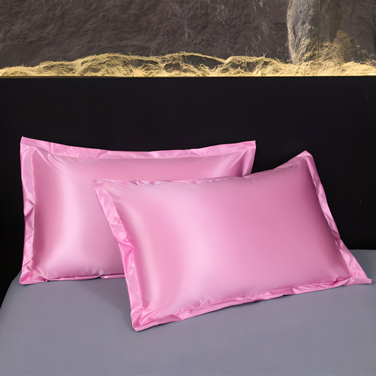 1pc Waterproof Silky Satin Pillowcases